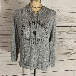 Stranded Los Angeles Print Lightweight Hoodie